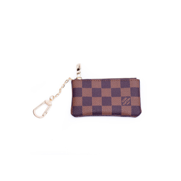 Louis Vuitton, Damier Canvas Key Pouch, Small Leather Goods