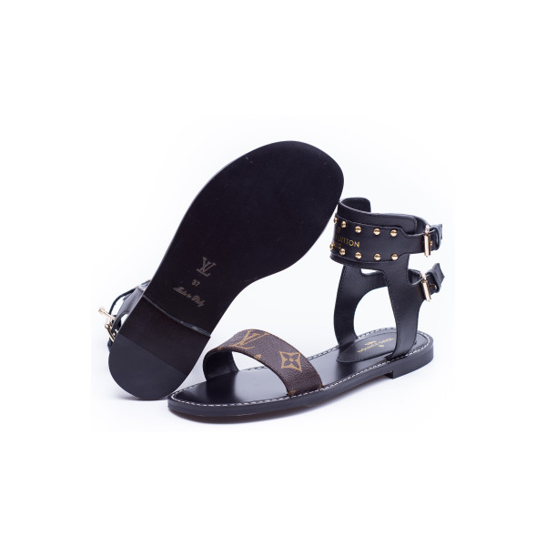 Louis Vuitton, Women's Sandals, Black