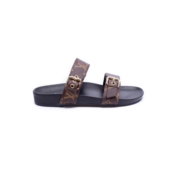 Louis Vuitton, Women's Slipper, Monogram Black