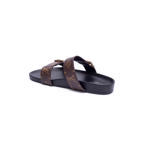 Louis Vuitton, Women's Slipper, Monogram Black