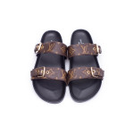 Louis Vuitton, Women's Slipper, Monogram Black