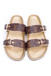 Louis Vuitton, Women's Slipper, Monogram Gold