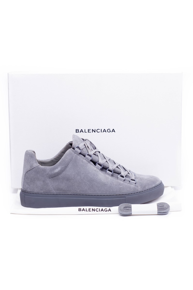 Balanciaga, Arena, Men's Sneaker, Suede, Grey
