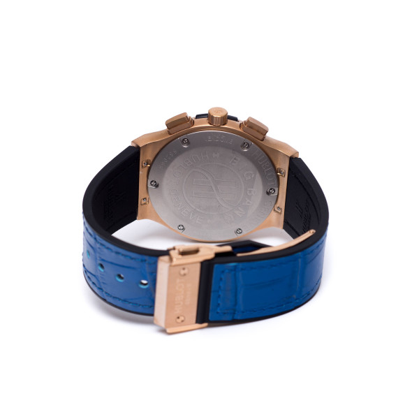 Hublot, Big Bang Geneve, Men's Watch, Blue/gold