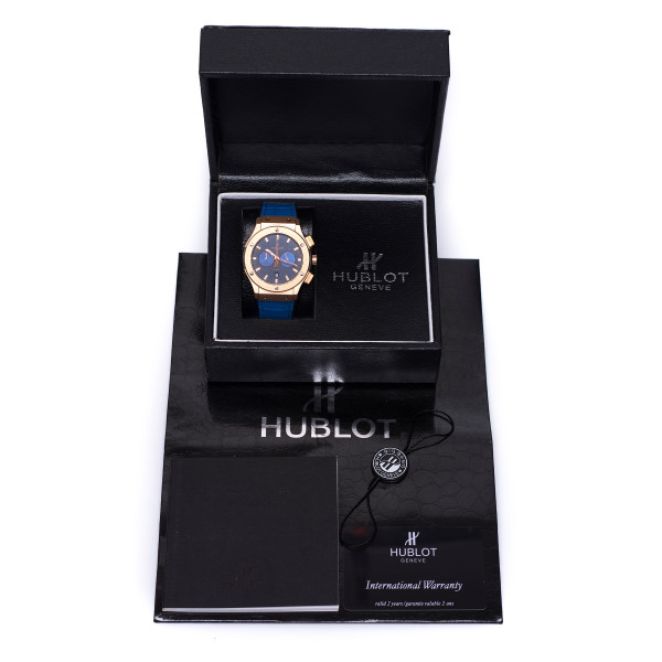 Hublot, Big Bang Geneve, Men's Watch, Blue/gold