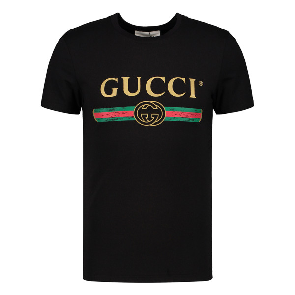 Gucci, Men's T-Shirt, Black