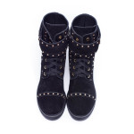 Louis Vuitton, Women's Boot, Suede, Black