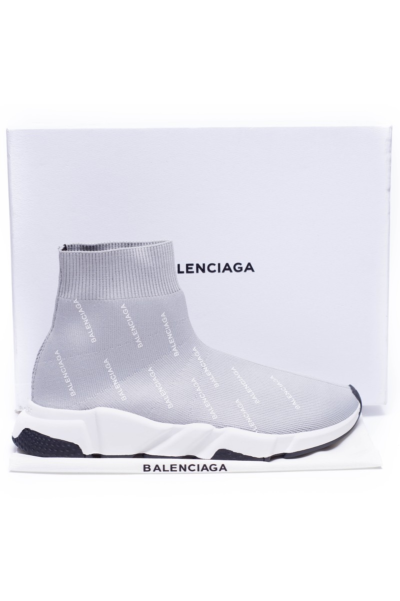 Balenciaga, Speed Trainers, Men's Loafer, Grey