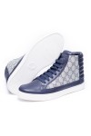 Gucci, Men's High Sneaker, Blue