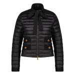 Moncler, Women's Jacket, Black with Ribbon