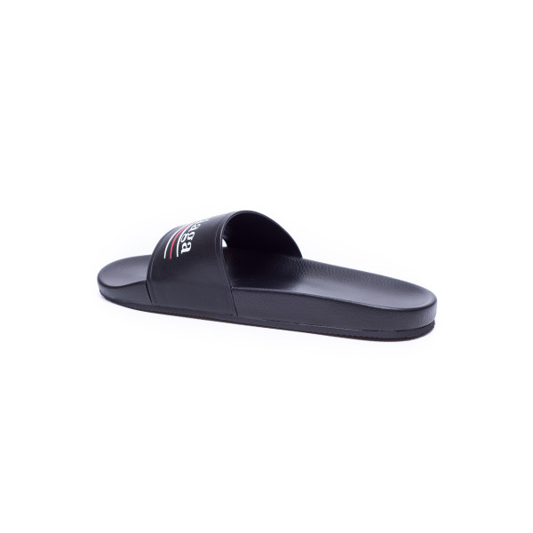 Balenciaga, Men's Slippers, Black