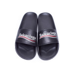 Balenciaga, Men's Slippers, Black