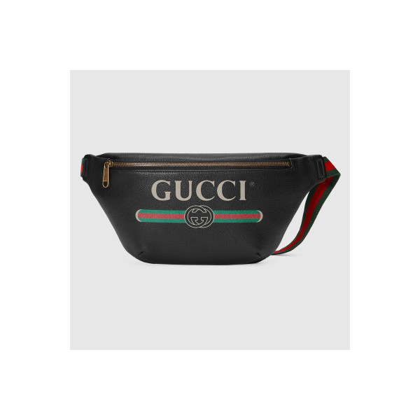 Gucci, Unisex Print Belt Bag, Black