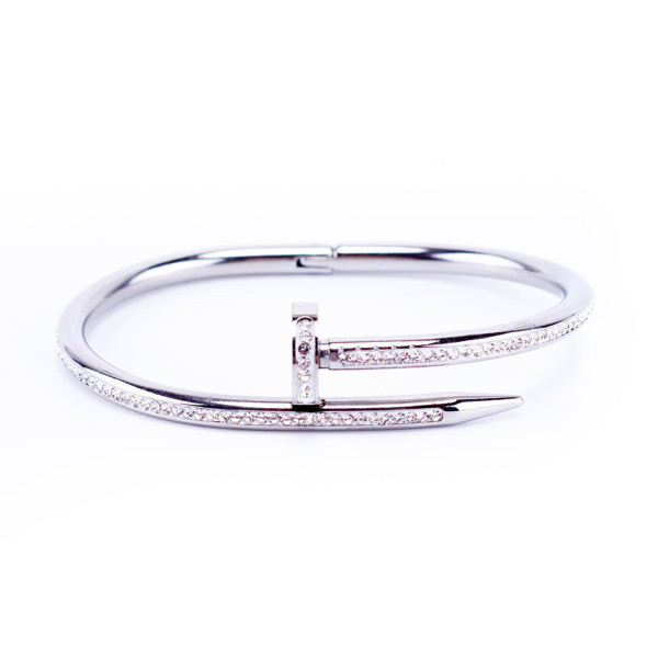 Cartier, Dames Juste Un Clou Bracelet, Wit Gold