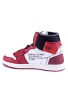 Nike, Air Jordan High Top, Women's  Sneaker, Red