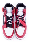 Nike, Air Jordan High Top, Women's  Sneaker, Red