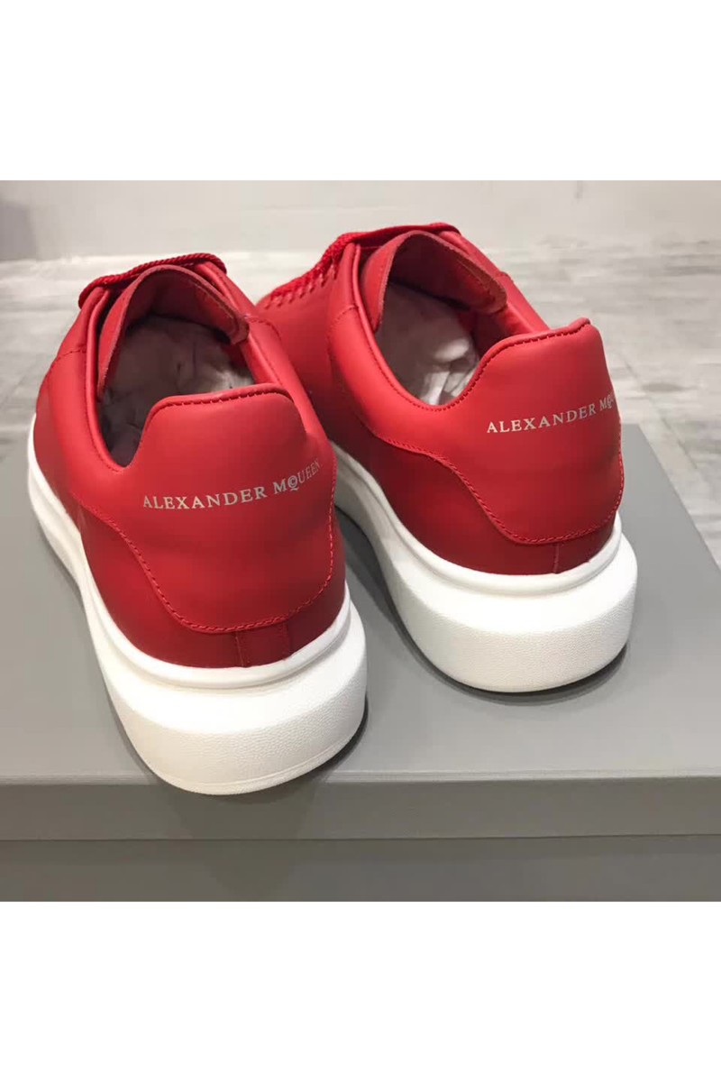 Alexander Mcqueen, Men's Oversized Sneaker, Matte Red White