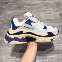 Balenciaga, Triple S, Men's Sneaker, White Purple