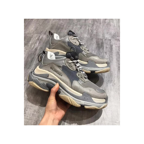 Balenciaga, Triple S, Men's Sneaker, Silver
