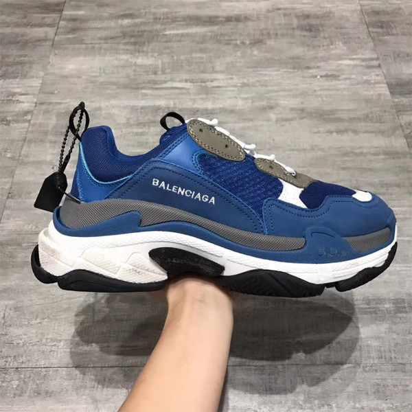 Balenciaga, Triple S, Men's Sneaker, Dark Blue