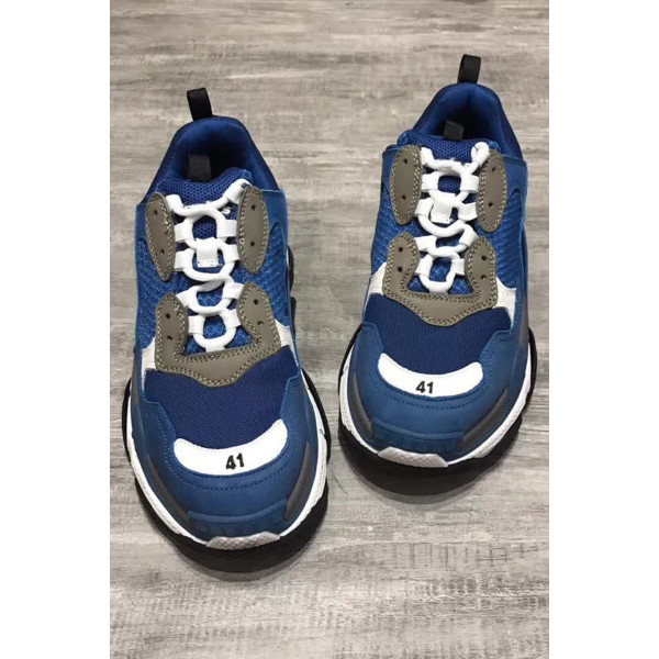 Balenciaga, Triple S, Men's Sneaker, Dark Blue