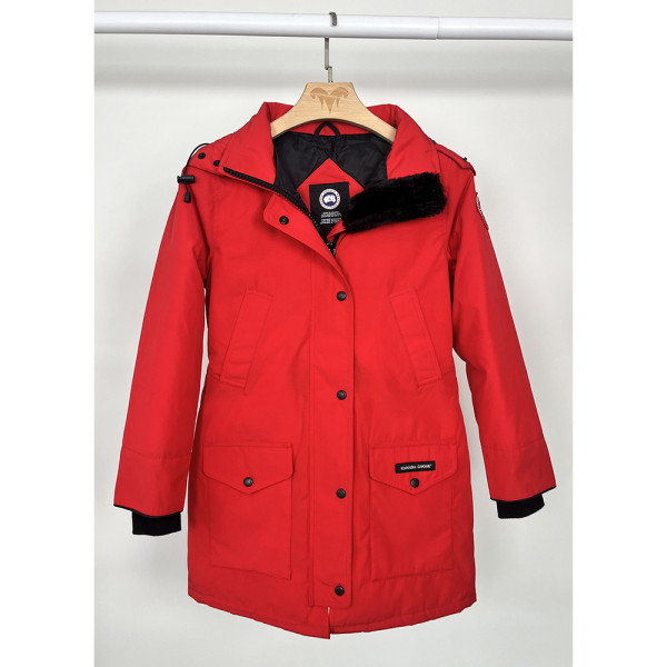 Canada Goose, Women's Trillium Parka, Red