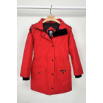 Canada Goose, Women's Trillium Parka, Red