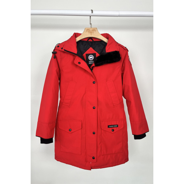 Canada Goose, Women's Trillium Parka, Red