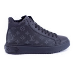 Louis Vuitton, Men's High Top Sneaker, Navy