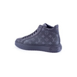 Louis Vuitton, Men's High Top Sneaker, Navy