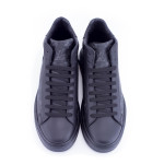 Louis Vuitton, Men's High Top Sneaker, Navy