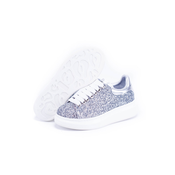 Alexander Mcqueen, Women's Oversized Sneaker, Grey