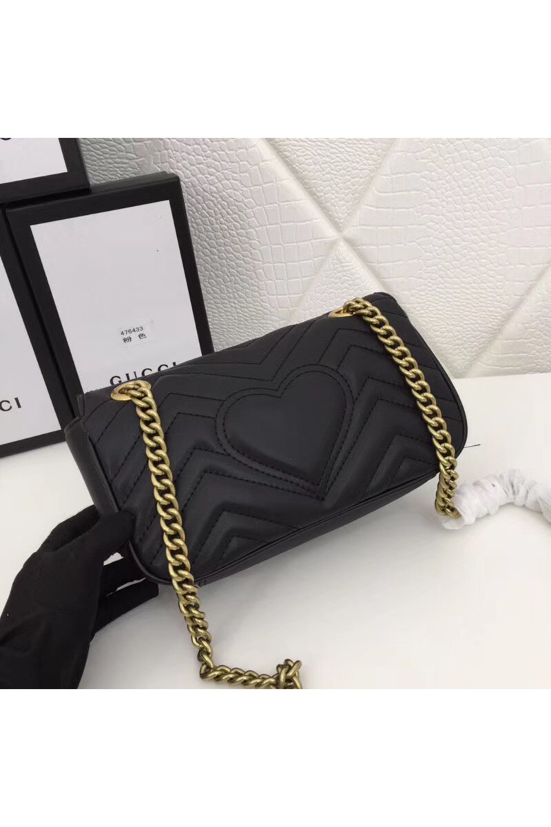 Gucci, Women's Bag, Leather Black