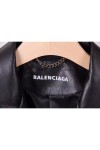 Balenciaga, Men's Leather Jacket, Black