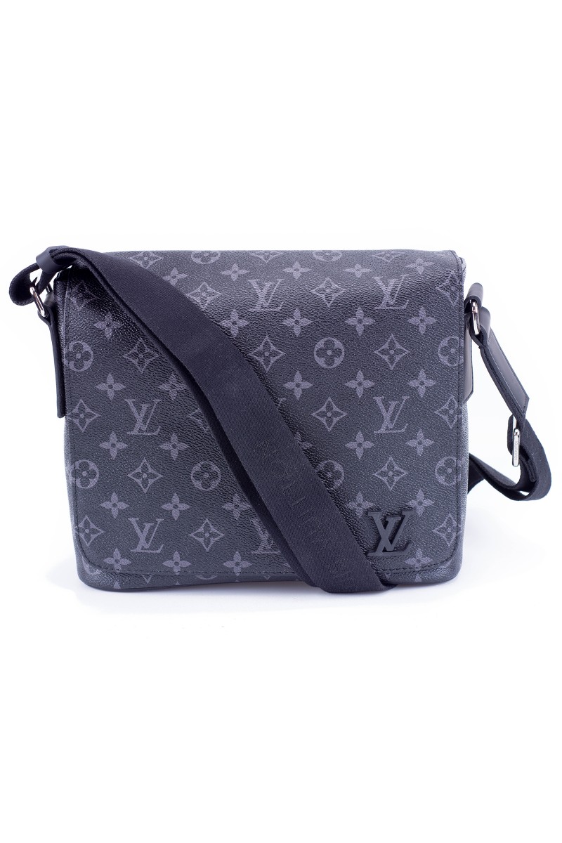 Louis Vuitton, District, Men's Shoulder Bag, Monogram Navy