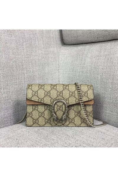Gucci, Women's Bag, GG Brown