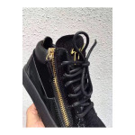 Giuseppe Zanotti, Men's High Top Sneaker, Black