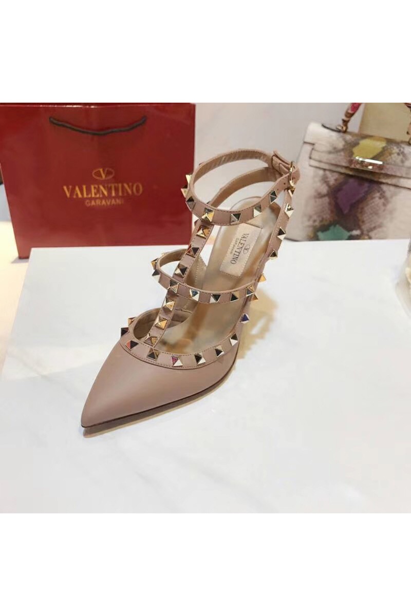 Valentino, Women's Pump, Nude