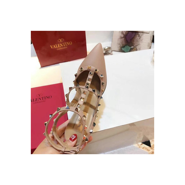 Valentino, Women's Pump, Nude