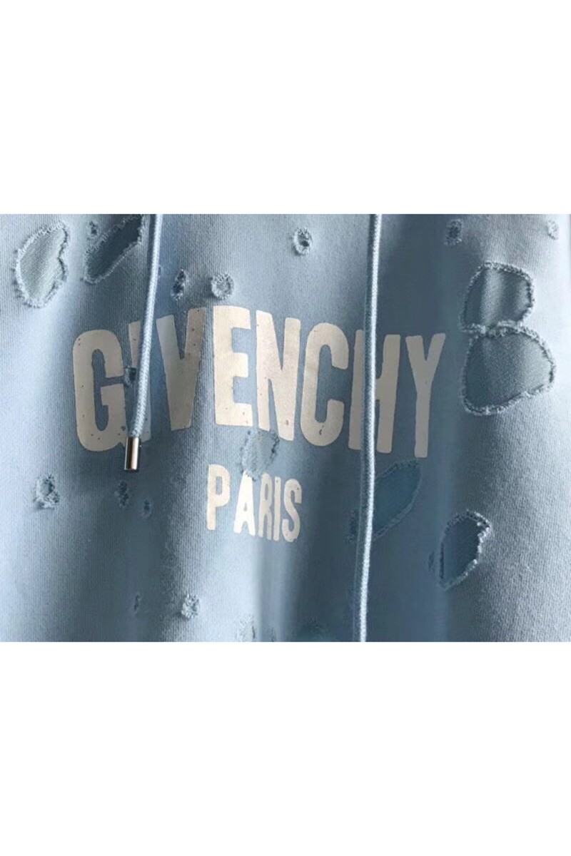 Givenchy, Men's Hoodie, Blue