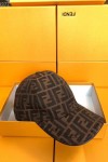 Fendi, Unisex Hat, Brown