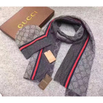 Gucci, Unisex, Scarf Hat Set, Grey