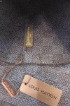 Louis Vuitton, Unisex, Scarf Hat Set, Navy