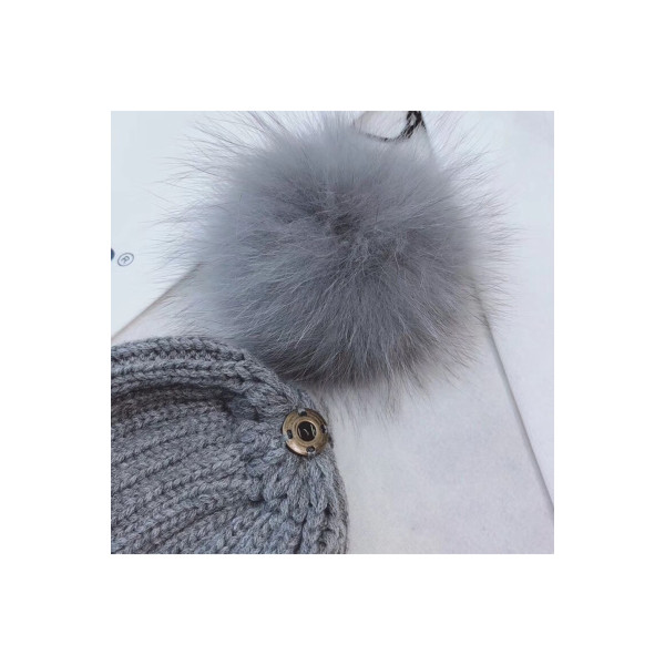 Moncler, Women's Hat, Grey