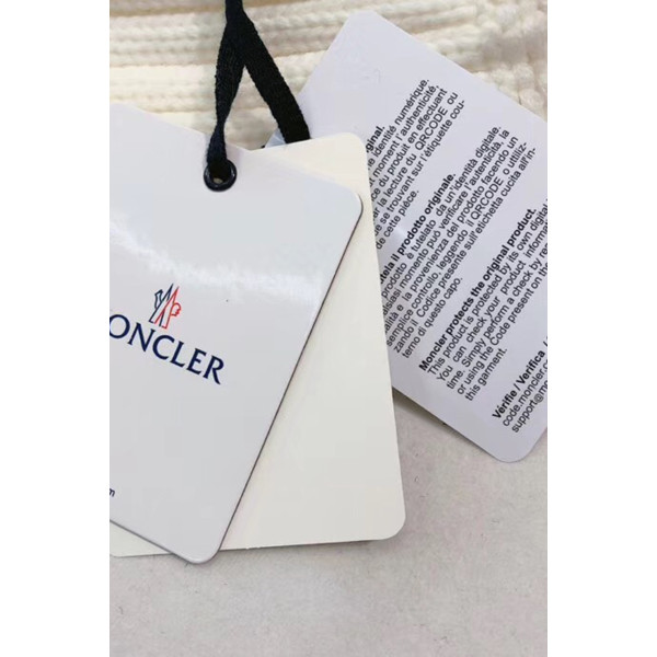 Moncler, Dames Hoed, Wit