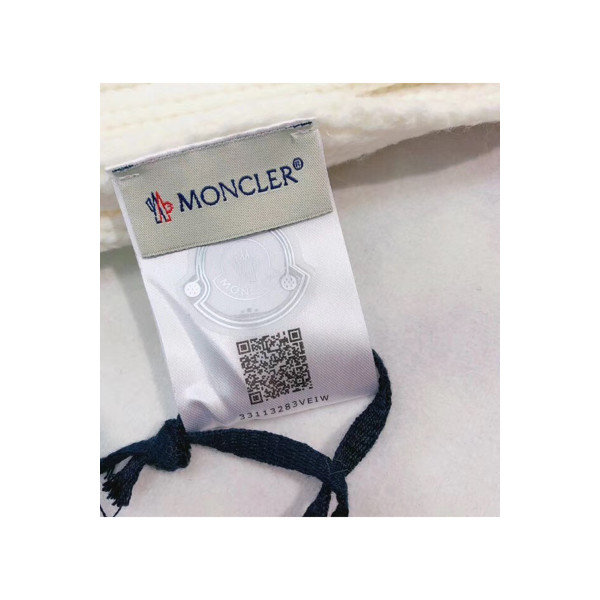Moncler, Dames Hoed, Wit