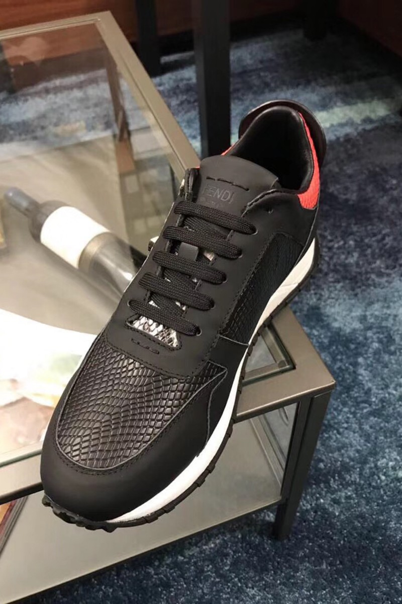 Fendi, Men's Sneaker, Eyes Black