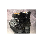 Christian Louboutin, Women's Sneaker, Black