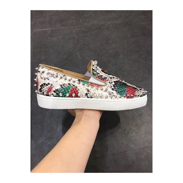 Christian Louboutin, Women's Sneaker, White