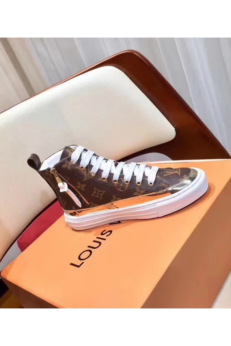 Louis Vuitton, Women's Sneaker, Brown